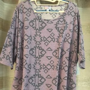 XL Irma. Purple/grey